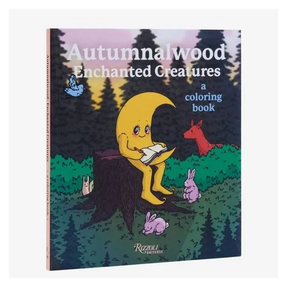 Autumnalwood: Enchanted Creatures: A Coloring Book