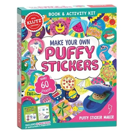 Klutz Make Your Own Puffy Stickers Kit