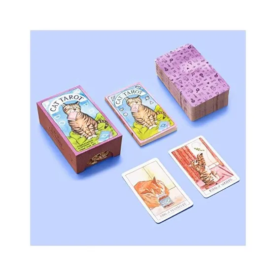 Cat Tarot: 78 Cards & Guidebook