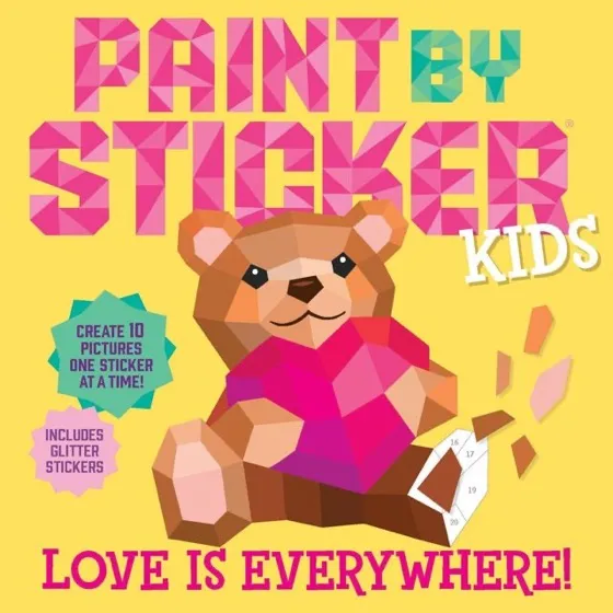 Paint by Sticker Love Is Everywhere!