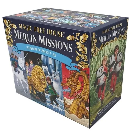 Magic Tree House Merlin Missions Books 1-25 Boxed Set