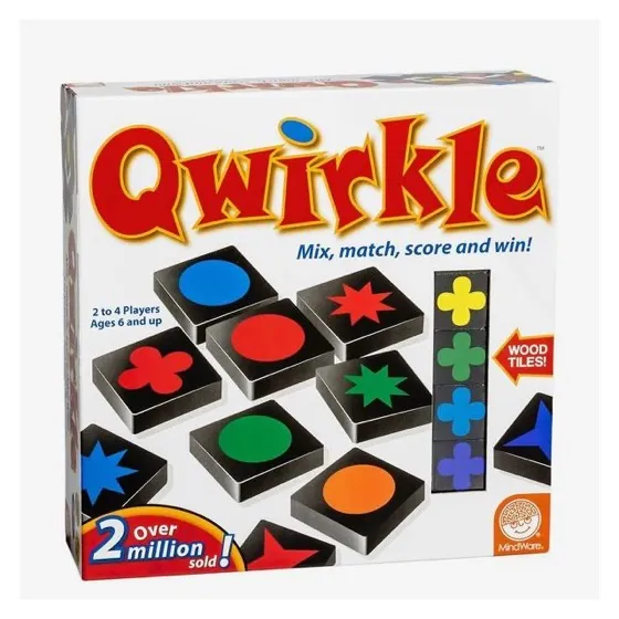 MindWare Qwirkle Board Game
