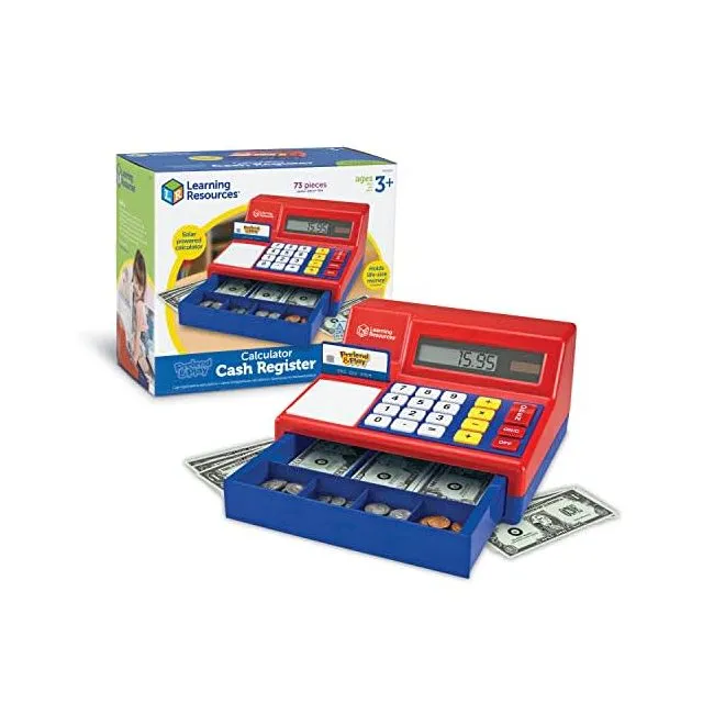 Learning Resources Pretend & Play Calculator Cash Register