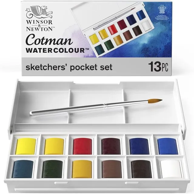 Winsor & Newton Cotman Watercolour Sketchers' Pocket Set