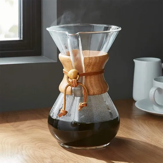 Chemex Pour-Over Glass Coffeemaker