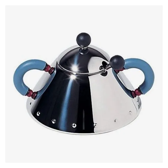 Alessi Michael Graves Sugar Bowl And Spoon