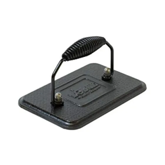 Lodge Pre-Seasoned Cast Iron Grill Press