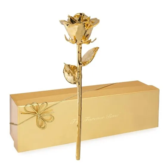 Real 24K Gold Dipped Rose