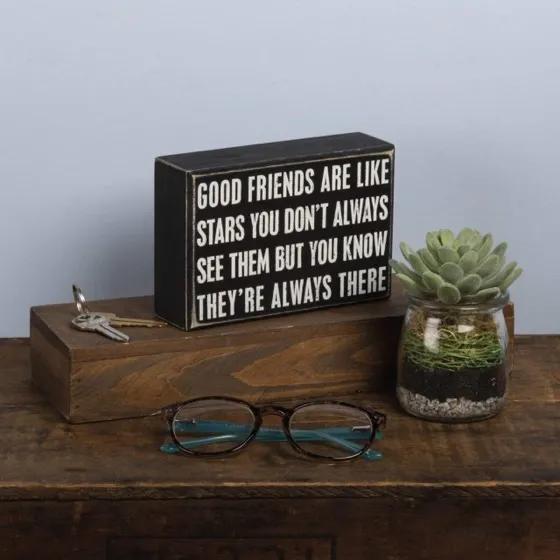 Primitives by Kathy 17423 Box Sign