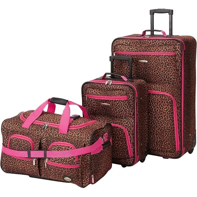 Rockland Vara Softside Upright Luggage (3-Piece Set)