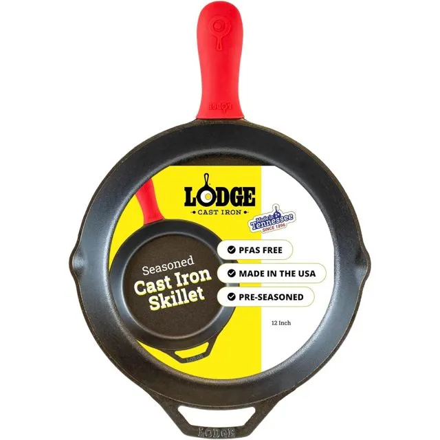 Lodge Classic Cast Iron Skillet, 12-inch