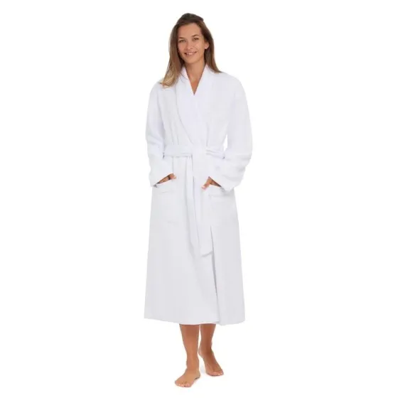 Monarch Unisex Plush Lined Microfiber Bath Robe