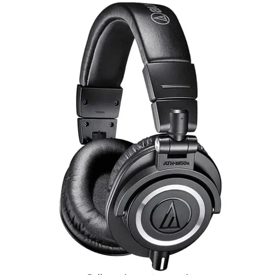 Audio-Technica Ath-m50x Professional Studio Monitor Headphones