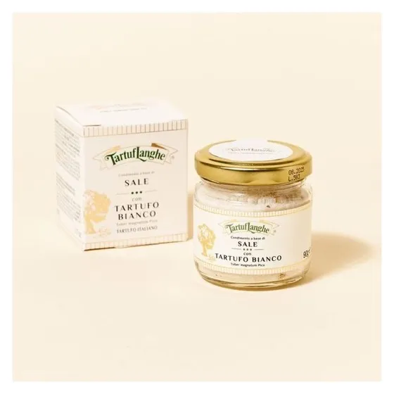 TartufLanghe White Truffle Salt with Guérande Sea Salt