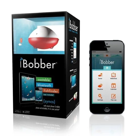 Reelsonar iBobber portable wireless bluetooth fish finder depth finder
