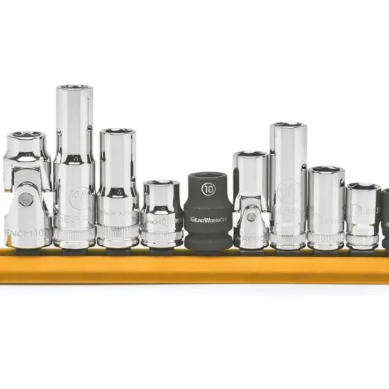Gearwrench 10 Piece 1/4" & 3/8" Drive 6 Point 10mm