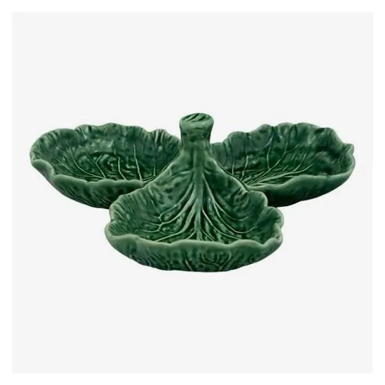 Bordallo Pinheiro Cabbage Olive Dish