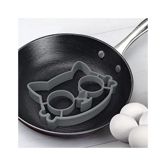 Fred & Friends Cat-Shaped Silicone Egg Mold