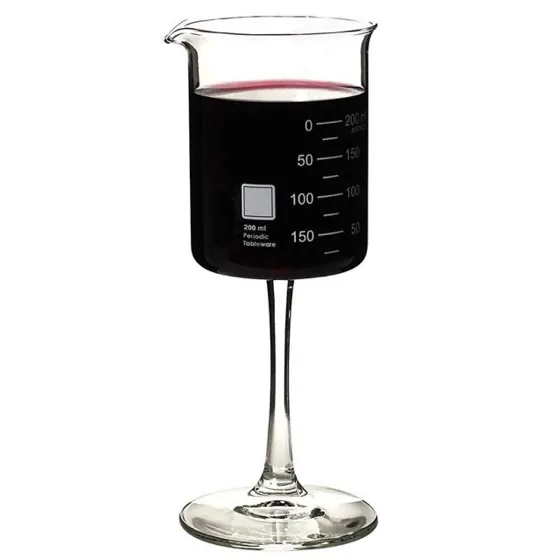 Periodic Tableware Beaker Wineglass