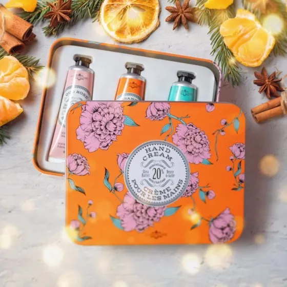 La Chatelaine Hand Cream Trio Tin