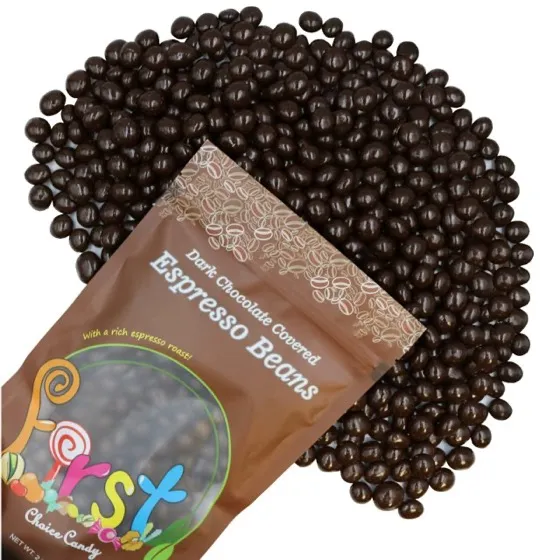 Chocolate Covered Roasted Espresso Coffee Beans