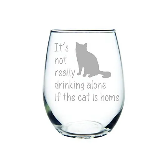 C&M Personal Gifts Stemless Wine Glass