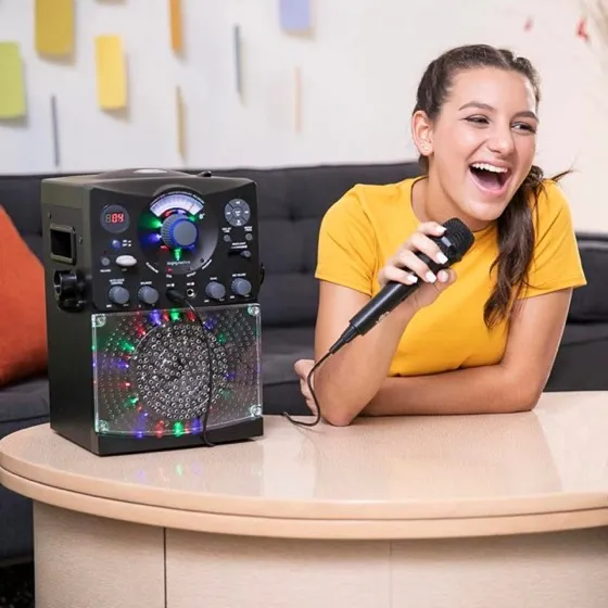 Singing Machine Karaoke Machine for Kids and Adults with Wired