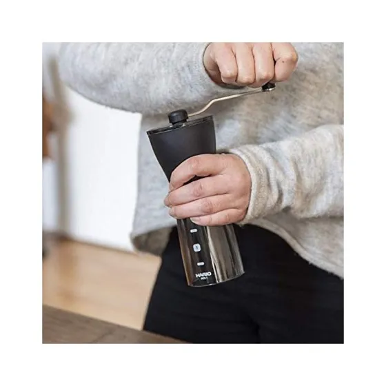 Hario "Mini-Slim Plus" Ceramic Coffee Mill