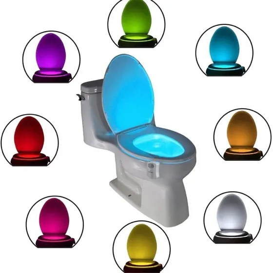 ToiLight The Original Toilet Bowl Night Light. Fun Useful Bathroom