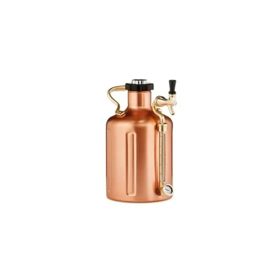 GrowlerWerks 128 oz. Copper Growler