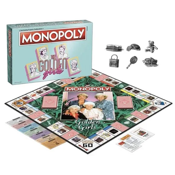 Usaopoly Monopoly: The Golden Girls Board Game