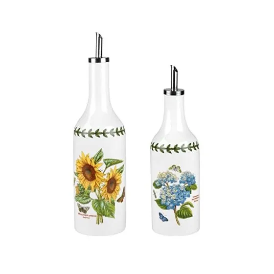 Portmeirion 632738 Botanic Garden Oil & Vinegar Drizzler Set