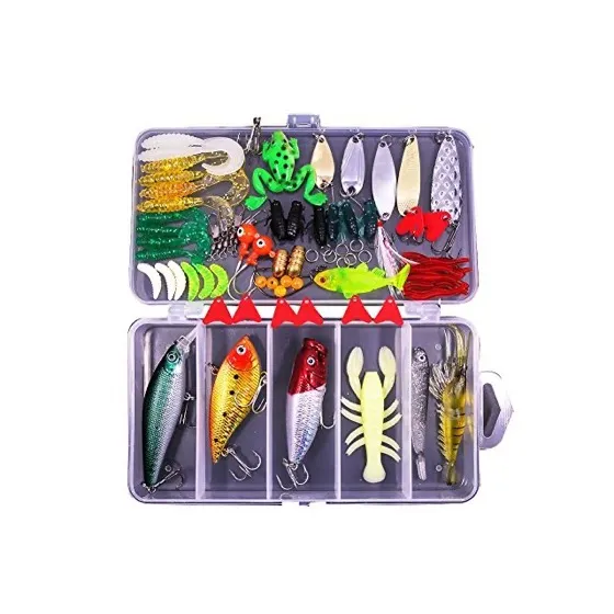 Fishing Lures Kit (Set of 77)