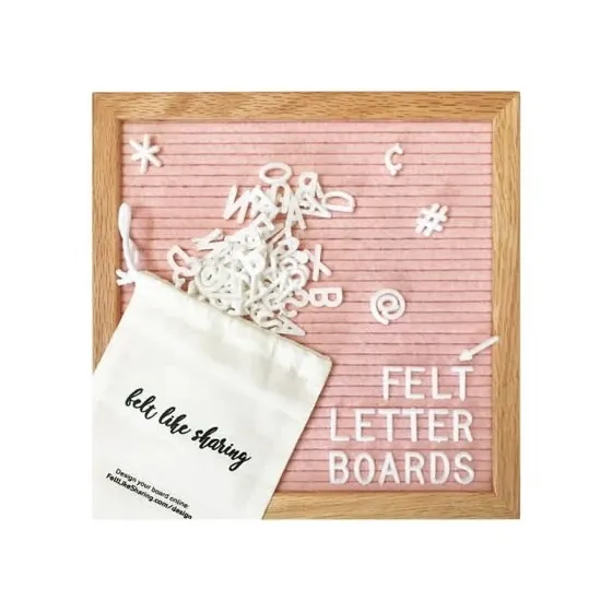 Felt Like Sharing Felt Letter Board