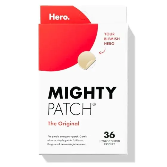 Mighty Patch Hero Cosmetics Original Nighttime Acne Pimple Patches