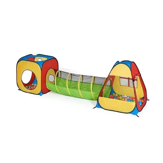 Utex 3 in 1 Pop Up Play Tent with Tunnel
