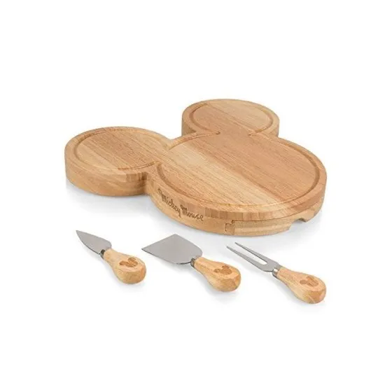 Picnic Time Disney Mickey Mouse Head Cheese & Charcuterie Board