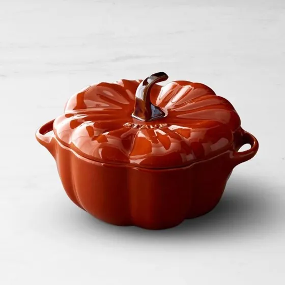 Staub Ceramic 0.5-qt Petite Ceramic Pumpkin
