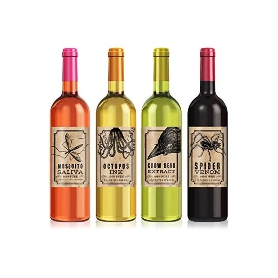 ICustomLabel Halloween Apothecary Wine Labels