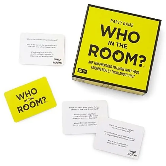 Uncommon Goods Who in the Room? Party Game