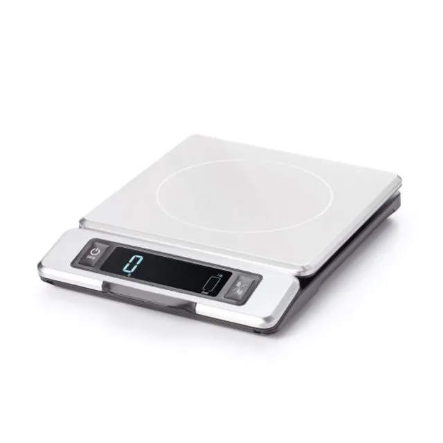 OXO Good Grips 11 lb Stainless Steel Food Scale with Pull-Out Display
