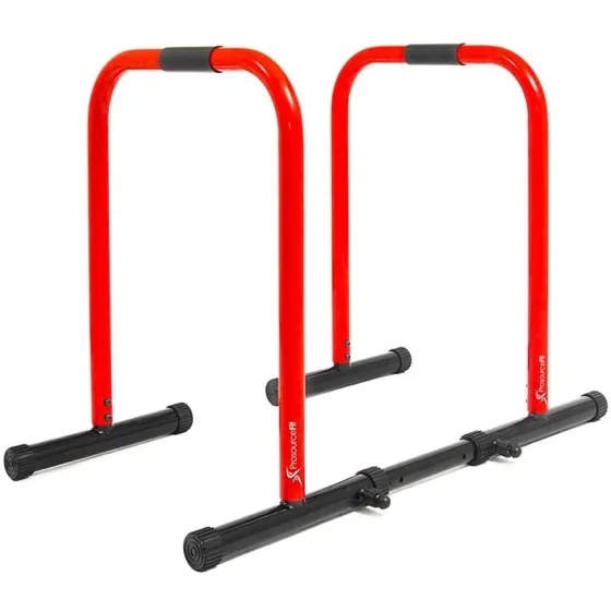 ProsourceFit Power Dip Station Adjustable Height Upper Body Equipment