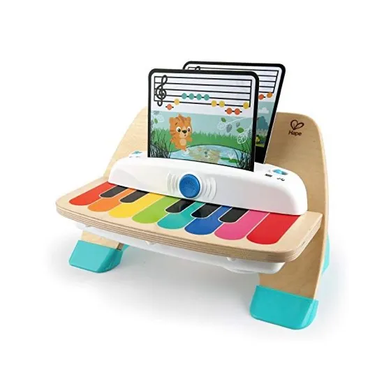 Baby Einstein and Hape Magic Touch Piano Wooden Musical Toddler