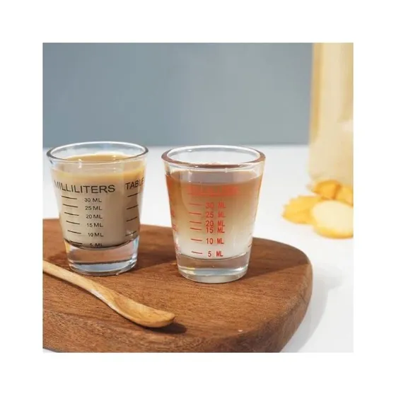 Shot Glasses Measuring cup Espresso Shot Glass Liquid Heavy Wine