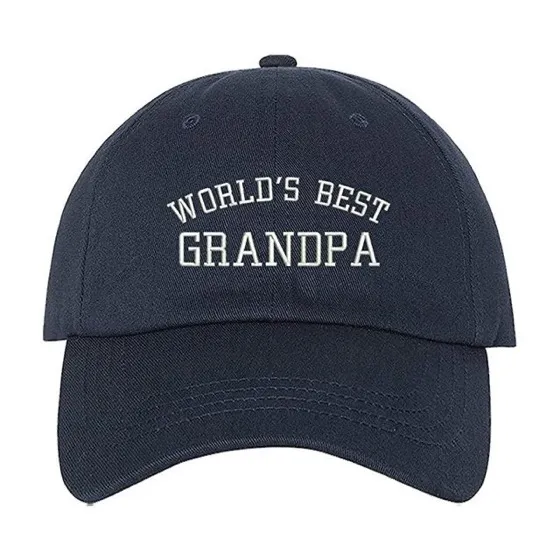 DSY Lifestyle World's Best Grandpa Baseball Hat