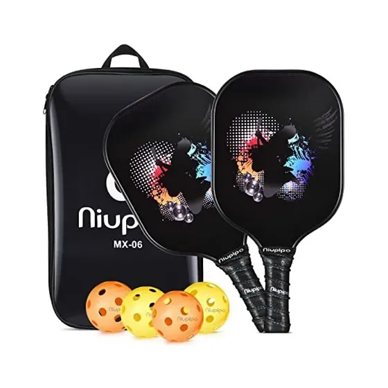Niupipo Pickleball Paddles Set of 2/4/1