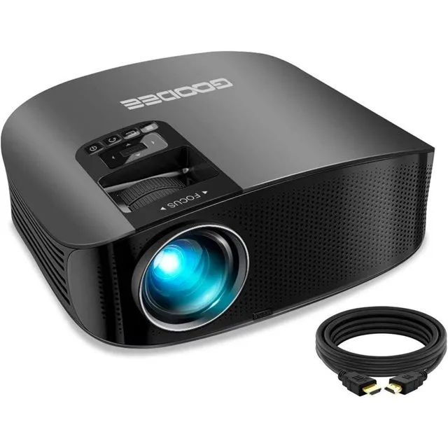 GooDee Upgraded Native 1080P Video Projector