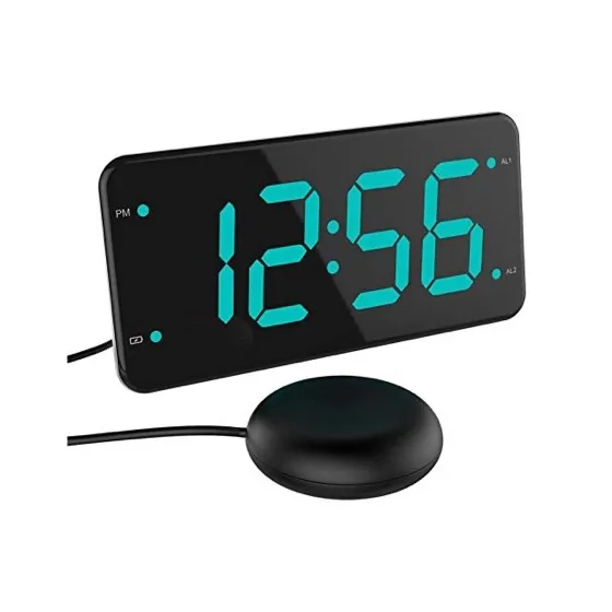 Loud Alarm Clock With Bed Shaker