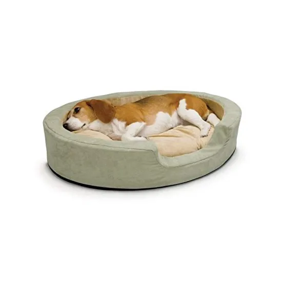K&H Thermo Snuggly Sleeper Heated Pet Bed