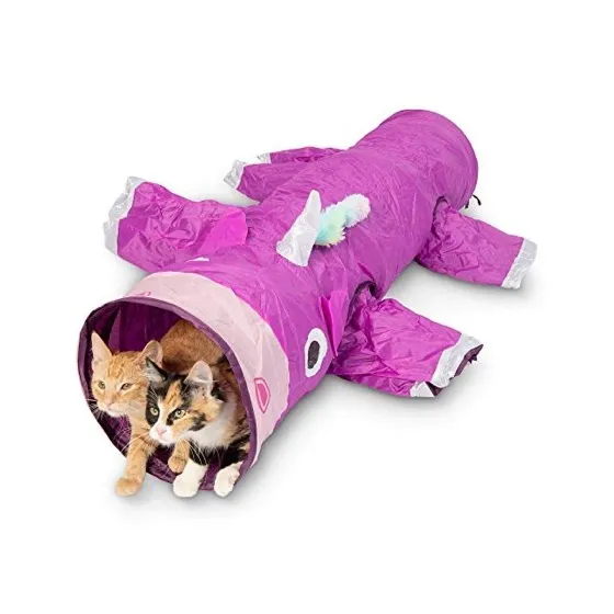 Pet Craft Supply Magic Mewnicorn Multi Cat Tunnel Toy